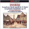 Dvorak: Symphony no 8, Symphonic Variations/Mackerras