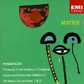 Penderecki: Anaklasis, Threnody, etc / Penderecki Penderecki: Anaklasis, Threnody, etc / Penderecki