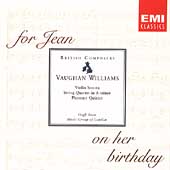 British Composers - Vaughan Williams: Violin Sonata, etc