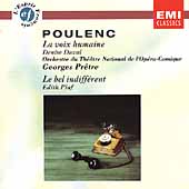 Poulenc: Le Voix Humaine, Le bel indifferent / Duval, Piaf