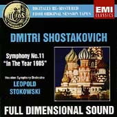 Shostakovich: Symphony no 11 / Stokowski, Houston SO