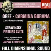 Orff: Carmina Burana;  Stravinsky: Firebird / Stokowski