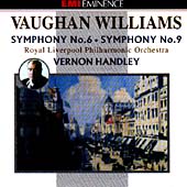 Vaughan Williams: Symphonies Nos 6 & 9 / Handley, Royal Liverpool PO