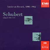 Schubert: Lieder on Record Vol I / Clegg, Knuepfer, et al