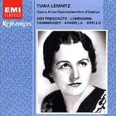 Tiana Lemnitz Opera Arias Tiana Lemnitz Opera Arias