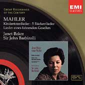 Mahler: Kindertotenlieder, Rueckertlieder, etc / Janet Baker