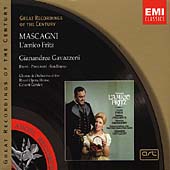 Mascagni: L'amico Fritz / Gavazzeni, Pavarotti, Freni, et al
