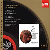 Mozart: Cosi Fan Tutte (1962) / Karl Bohm(cond), Philharmonia Orchestra, Elisabeth Schwarzkopf(S), Christa Ludwig(Ms), Alfredo Kraus(T), Giuseppe Taddei(Br), etc 