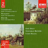 Tchaikovsky, Prokofiev, Bartok: Piano Concertos / Gilels