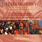 Tchaikovsky: Symphonies no 4 & 5, etc / Gibson et al