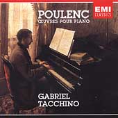 Poulenc: Oeuvres pour piano / Gabriel Tacchino