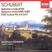 Schubert: String Quartets & Quintets / Quatuor Hongrois