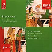 Shankar: Sitar Concertos etc / Shankar, Menuhin, Rampal, Previn, Mehta et al
