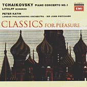 Tchaikovsky: Piano Concerto No. 1 etc / Katin, Pritchard, LPO