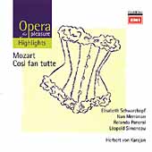 Mozart: Cosi fan tutte - Highlights / Karajan, et al Mozart: Cosi fan tutte - Highlights / Karajan, et al