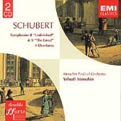 Schubert: Symphonies 8, 9 & Overtures / Menuhin