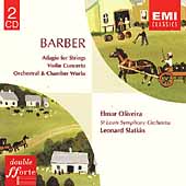 Barber: Adagio for Strings, etc / Slatkin, Oliveira, et al