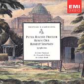 British Composers - Fricker, Simpson, Orr: Symphonies
