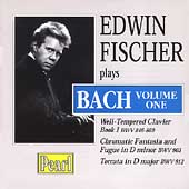 Edwin Fischer Plays Bach Vol 1