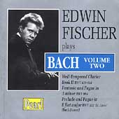 Edwin Fischer plays Bach Vol 2