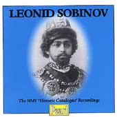 Leonid Sobinov - The HMV Historic Catalogue Recordings