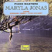 Piano Masters - Maryla Jonas - Chopin, Schumann, et al Piano Masters - Maryla Jonas - Chopin, Schumann, et al