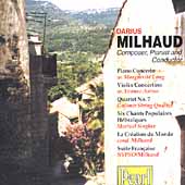 Darius Milhaud - Composer, Pianist & Conductor / Milhaud, et