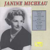 Janine Micheau sings Thomas, Charpentier, Bizet, et al