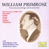 William Primrose - The Early Recordings - Violin and Viola