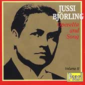 Jussi Bjoerling Vol 2 - Operetta and Song (1929-1938)