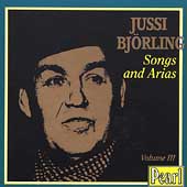 Jussi Bjoerling Vol 3 - Songs and Arias (1929-1939)