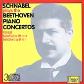 Schnabel plays the Beethoven Piano Concertos