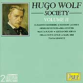 Hugo Wolf Society Vol II Hugo Wolf Society Vol II