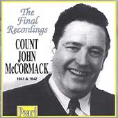 The Final Recordings 1941-42 / John McCormack
