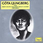 Goeta Ljunberg sings Verdi, Puccini, Mascagni, Franck, et al