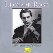 Leonard Rose - The Memorial Edition
