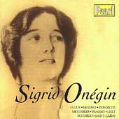 Sigrid Onegin - Gluck, Mozart, Donizetti, Meyerbeer, et al