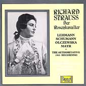 R. Strauss: Rosenkavalier / Heger, Lehmann, Olczewska