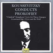 Koussevitzky Conducts Prokofiev