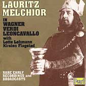 Lauritz Melchior in Wagner, Verdi, Leoncavallo