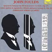 Foulds: Quarttetto Intimo, Aquarelles, etc / Endellion Qt Foulds: Quarttetto Intimo, Aquarelles, etc / Endellion Qt