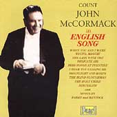 Count John McCormack in English Song