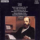 Cui: Suite Concertante, Suite Miniature / Schermerhorn