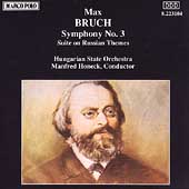 Bruch: Symphony no 3, etc / Honeck, Hungarian State Orch
