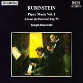Rubinstein: Piano Music Vol 1 / Joseph Banowetz