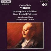 Widor: Piano Quintet, Piano Trio / Prunyi, New Budapest Qt