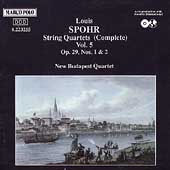 Spohr: String Quartets Vol 5 / New Budapest Quartet Spohr: String Quartets Vol 5 / New Budapest Quartet