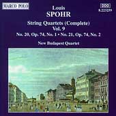 Spohr: String Quartets Vol 9 / New Budapest Quartet Spohr: String Quartets Vol 9 / New Budapest Quartet