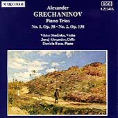Grechaninov: Piano Trios / Simcisco, Alexander, Ruso Grechaninov: Piano Trios / Simcisco, Alexander, Ruso