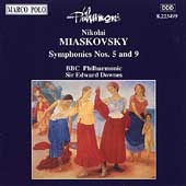 Miaskovsky: Symphonies no 5 & 9 / Downes, BBC Philharmonic